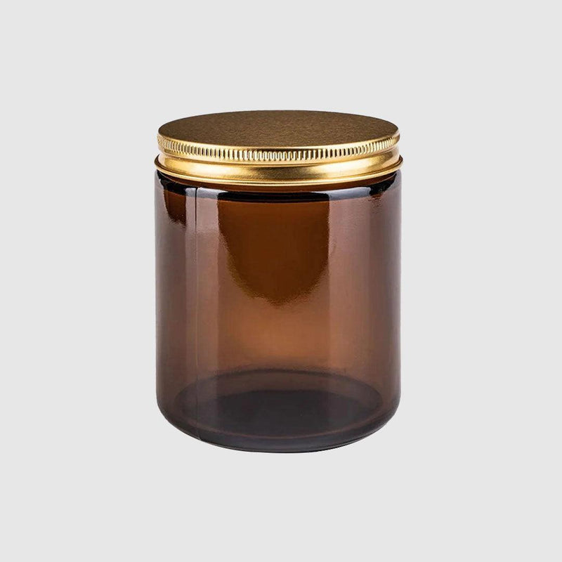 Load image into Gallery viewer, Straight-Sided Glass Jars 8 oz + Metal Lid