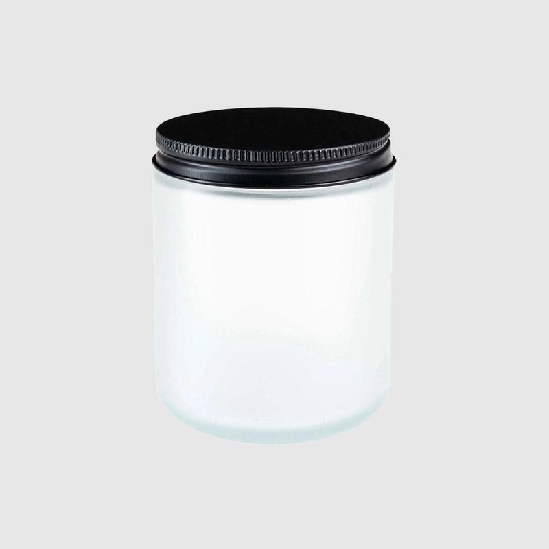 Load image into Gallery viewer, Straight-Sided Glass Jars 8 oz + Metal Lid