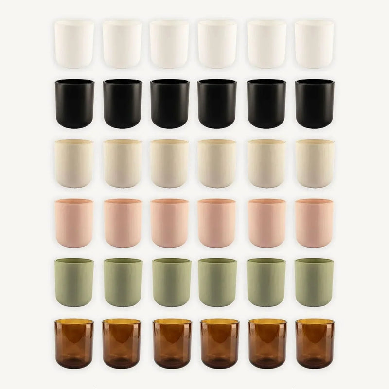 Load image into Gallery viewer, Timma-16 oz Colored Frosted - Rama Candles