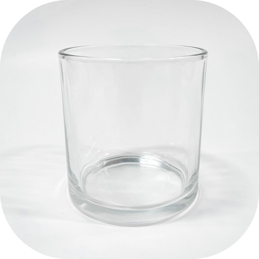Classic-16 oz Clear Candle Glass