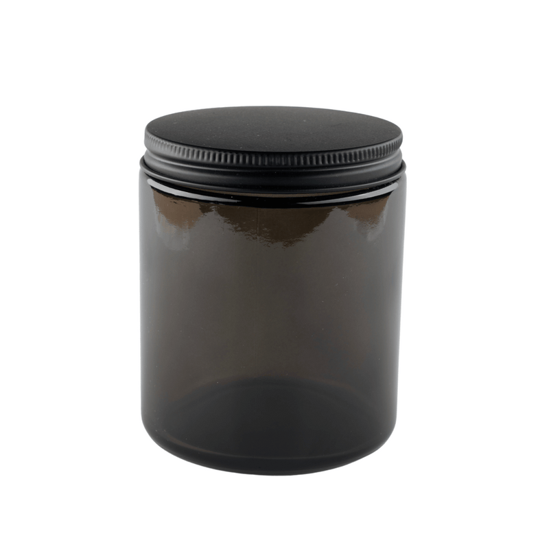 Load image into Gallery viewer, Straight-Sided Glass Jars 8 oz + Metal Lid
