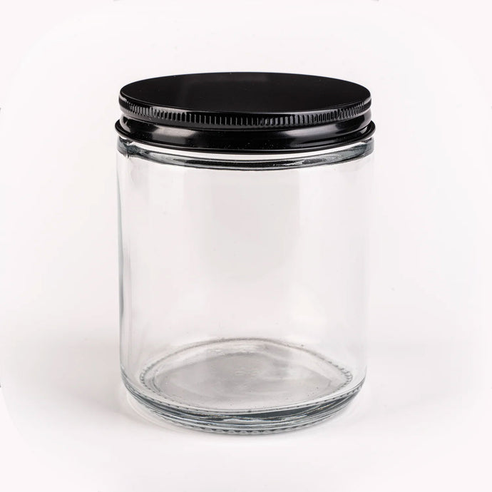 Mason Jar 8 oz + Metal Lid - Rama Candles