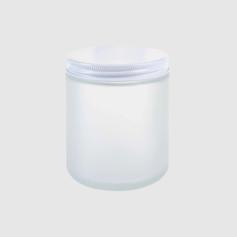 Load image into Gallery viewer, Straight-Sided Glass Jars 8 oz + Metal Lid
