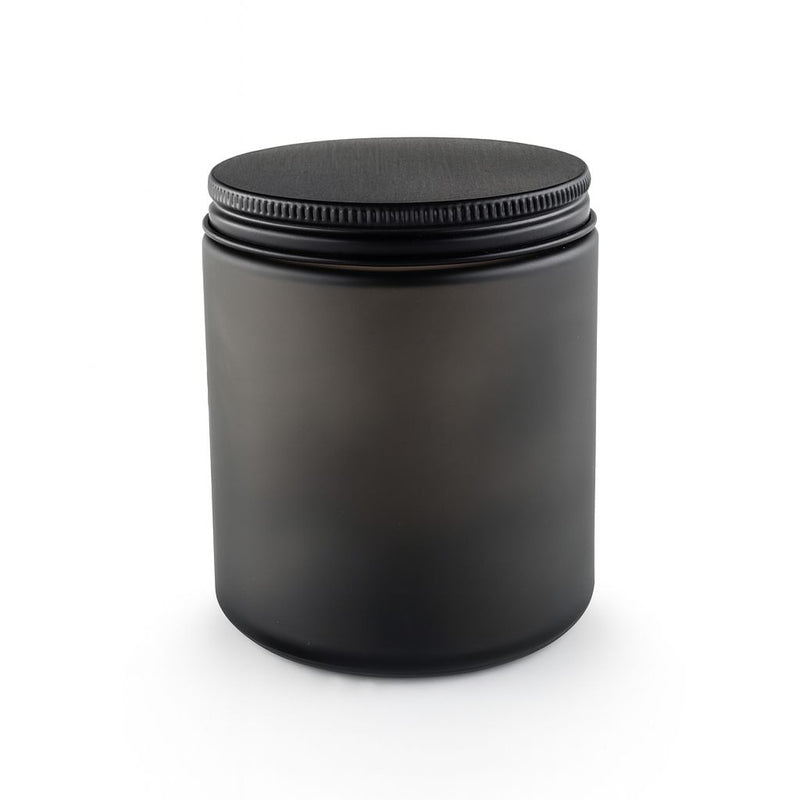 Load image into Gallery viewer, Straight-Sided Glass Jars 8 oz + Metal Lid
