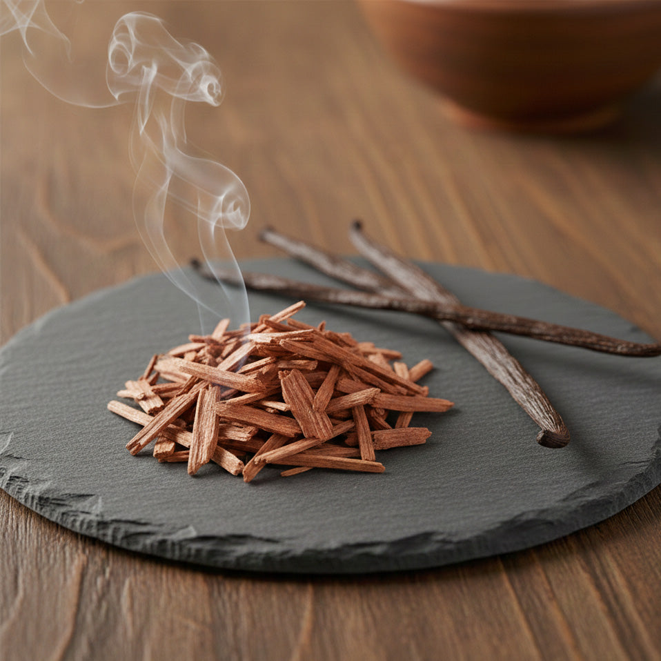 Sandalwood Vanilla Fragrance Oil | Warm Woody Candle Scent | Rama ...