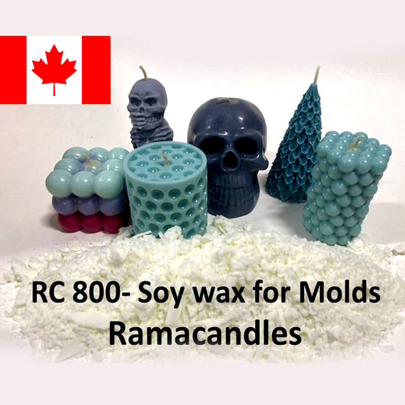 Load image into Gallery viewer, Soy wax RC 800 (Pillar/Mold) - Rama Candles
