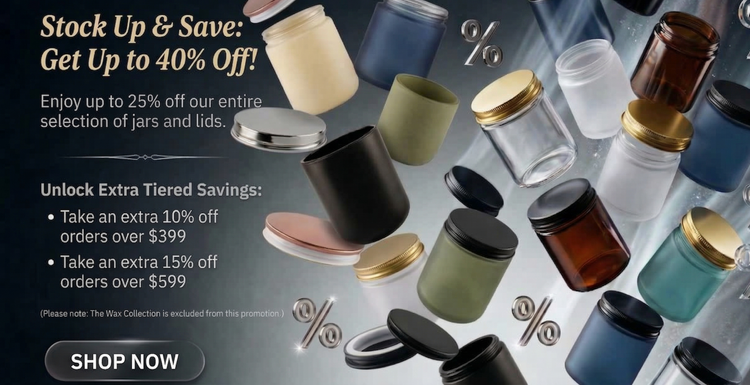 The Jars & Lids Event - Up to 40% Off