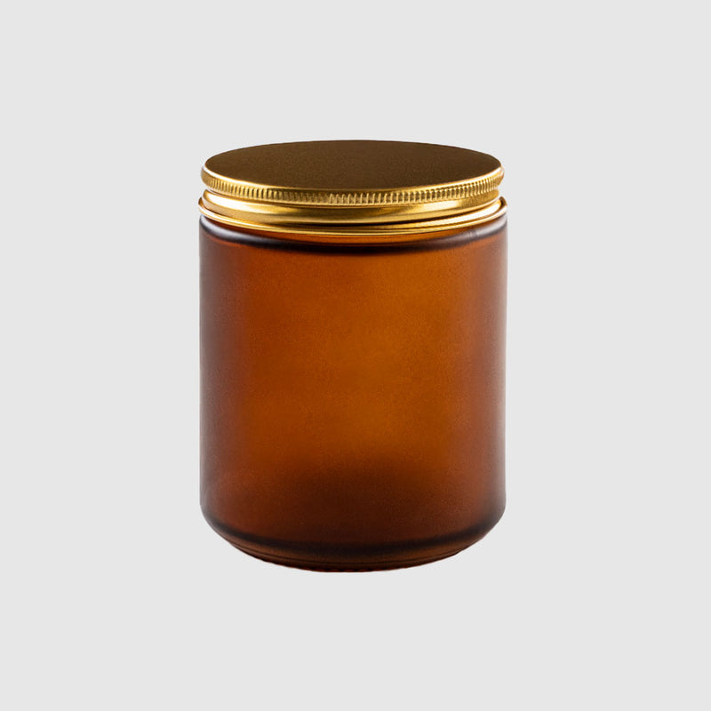 Load image into Gallery viewer, Straight-Sided Glass Jars 8 oz + Metal Lid
