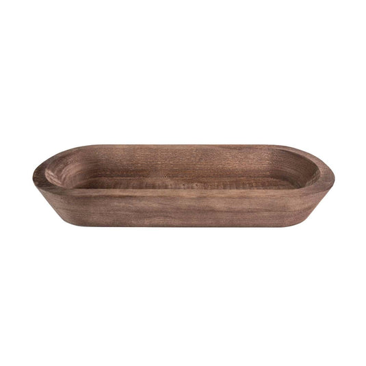 Large wooden bowl